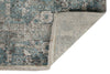 3x10 Light Blue and Ivory Turkish Antep Runner