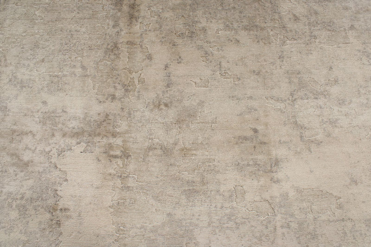 8x10 Beige and Brown Modern Contemporary Rug