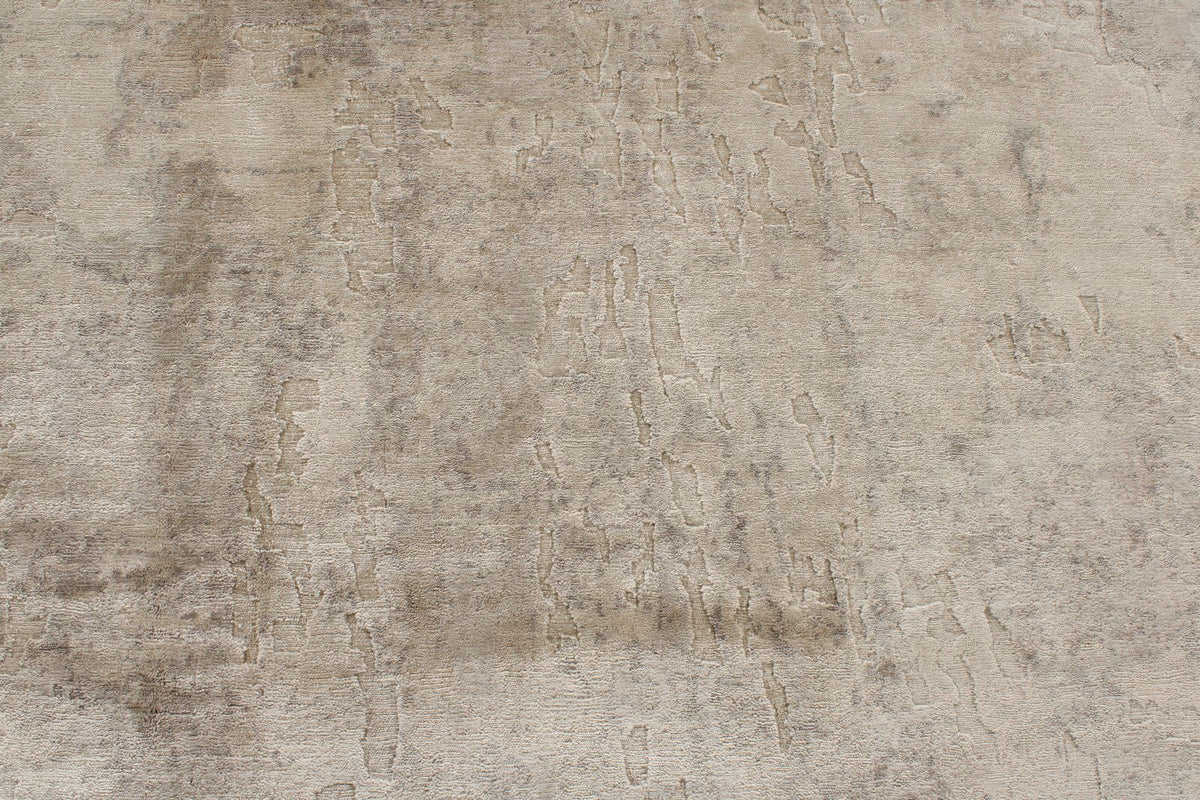 8x10 Beige and Brown Modern Contemporary Rug