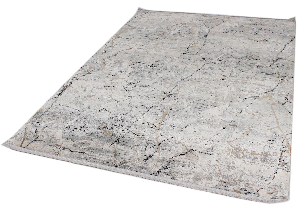 8x11 Black and Gray Turkish Antep Rug