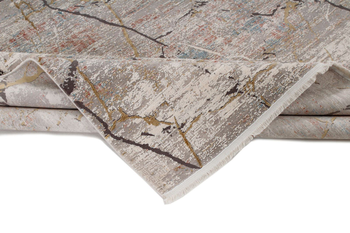 8x11 Black and Gray Turkish Antep Rug