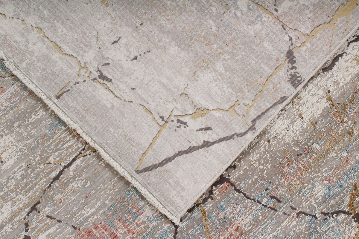 8x11 Black and Gray Turkish Antep Rug