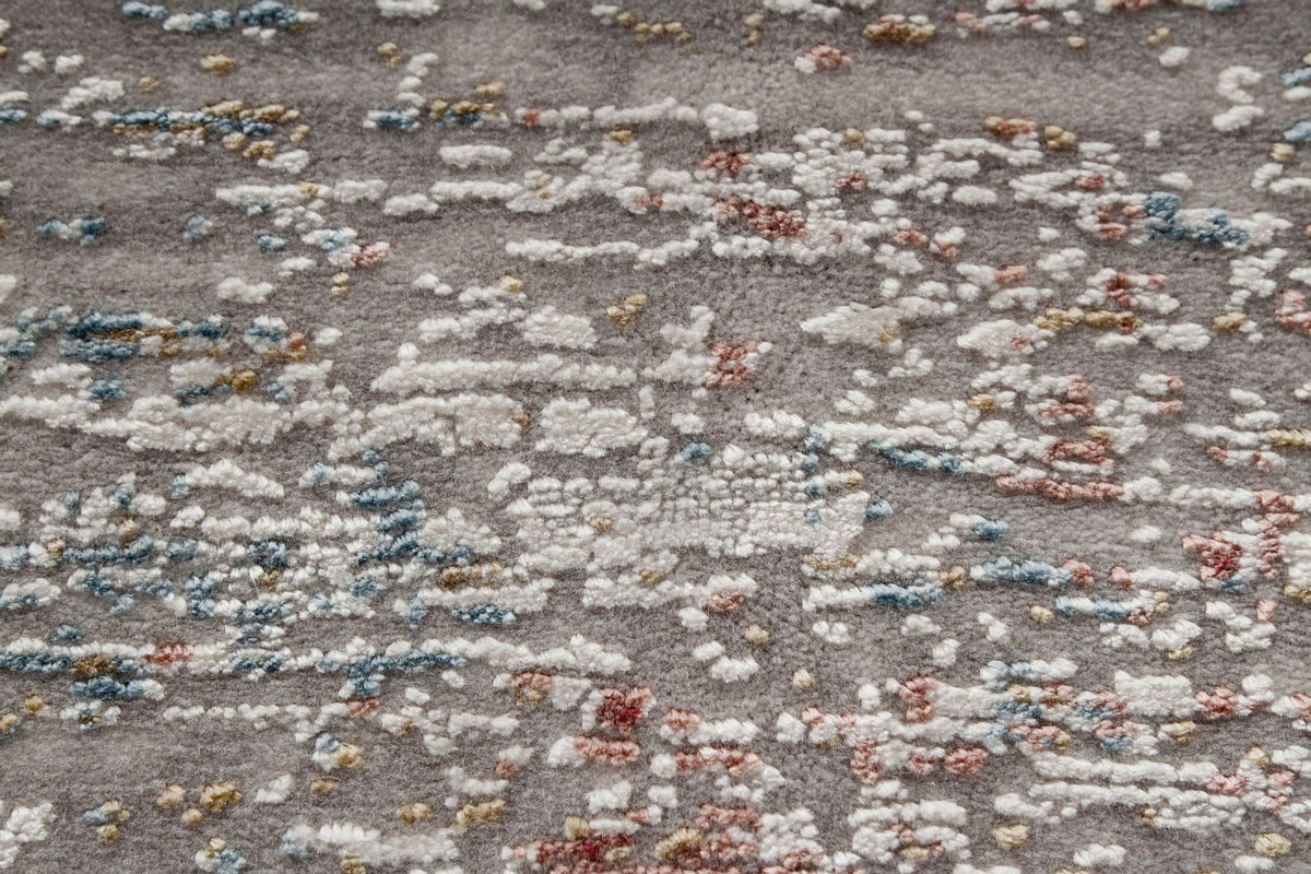 8x11 Black and Gray Turkish Antep Rug
