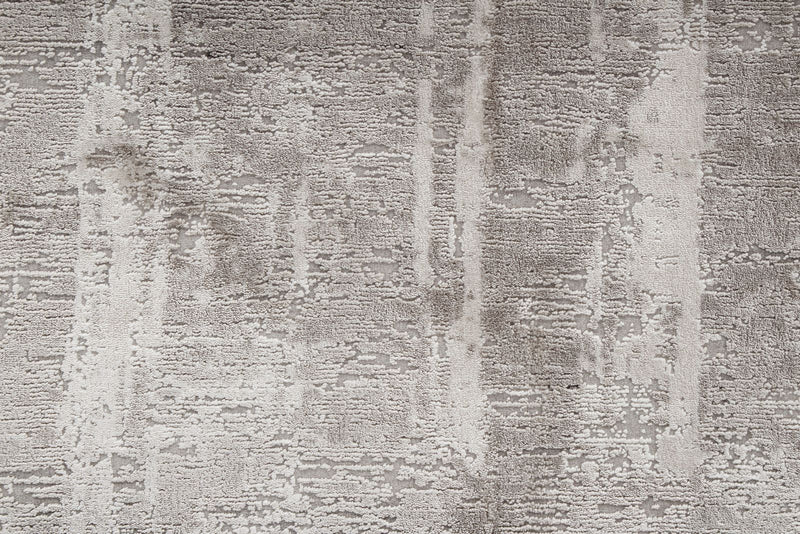 5x8 Gray and Ivory Turkish Antep Rug