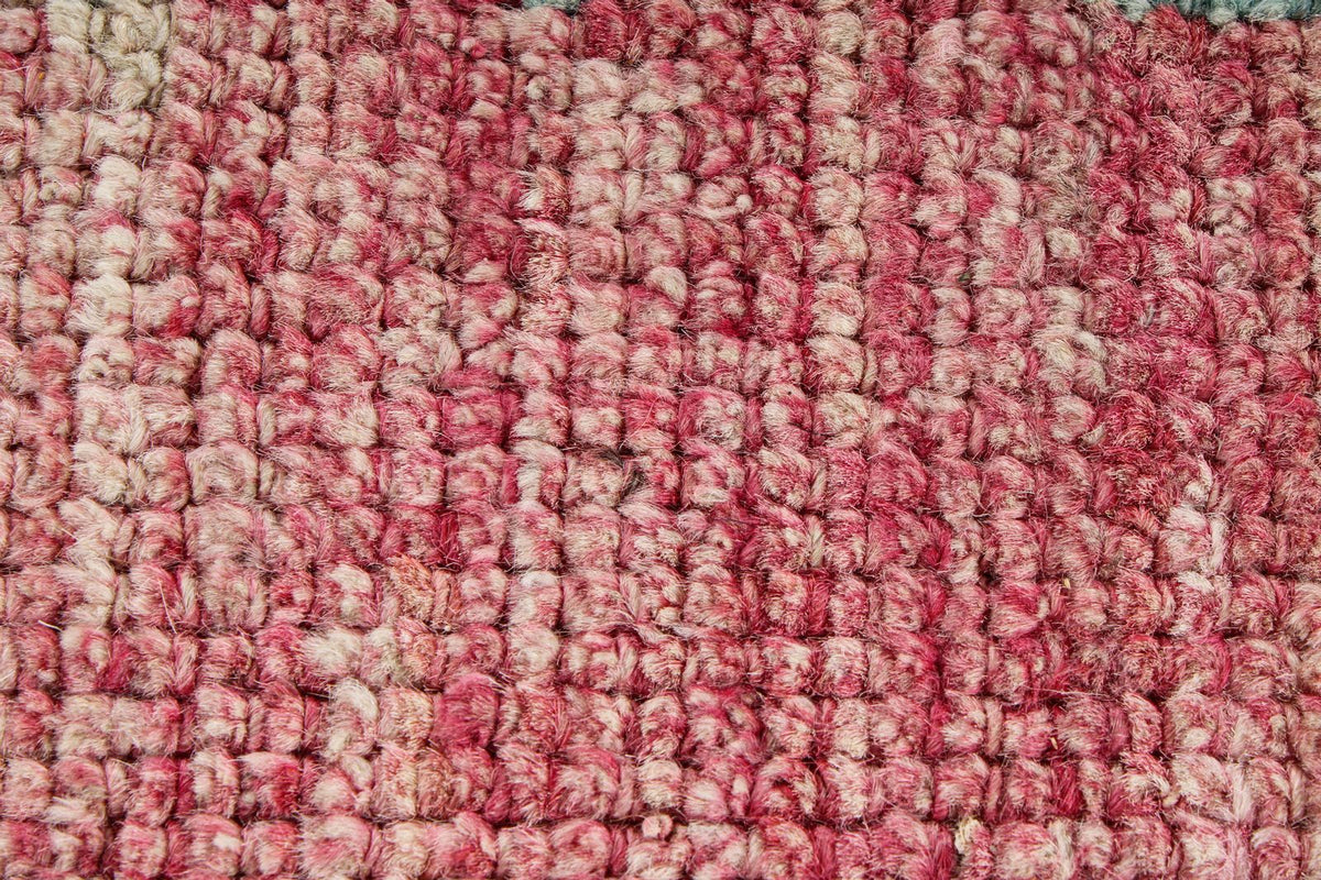 8x10 Rust and Ivory Turkish Oushak Rug