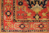 8x10 Red and Gold Turkish Traditional Rug