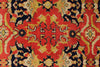 8x10 Red and Gold Turkish Traditional Rug