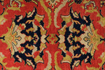 8x10 Red and Gold Turkish Traditional Rug