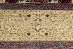 8x10 Green and Multicolor Turkish Tribal Rug