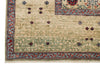8x10 Green and Multicolor Turkish Tribal Rug