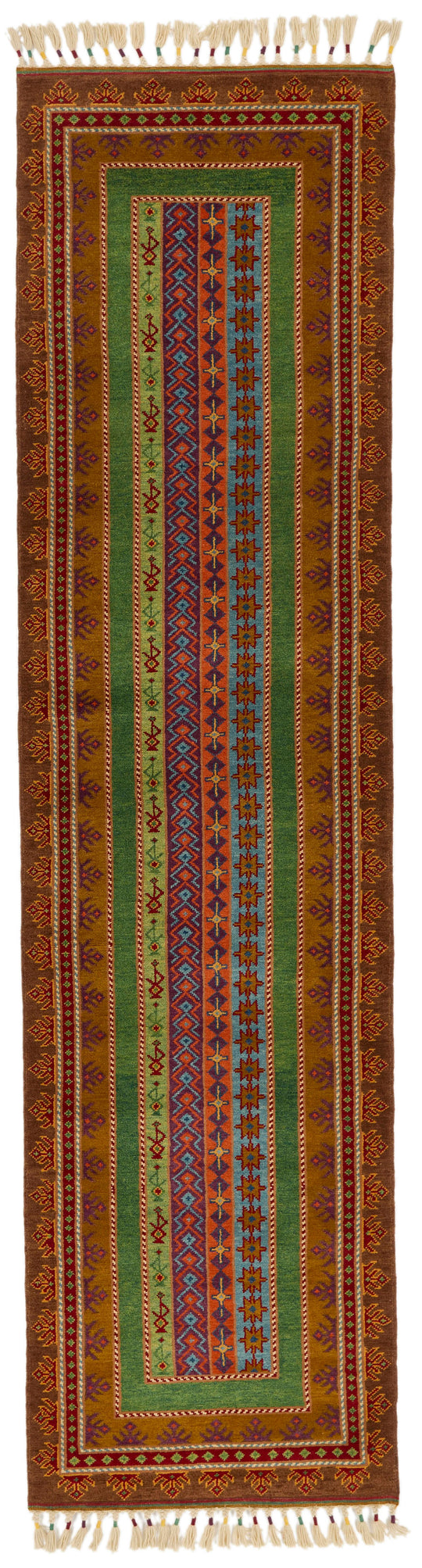 3x11 Multicolor Turkish Tribal Runner