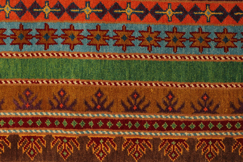 3x11 Multicolor Turkish Tribal Runner