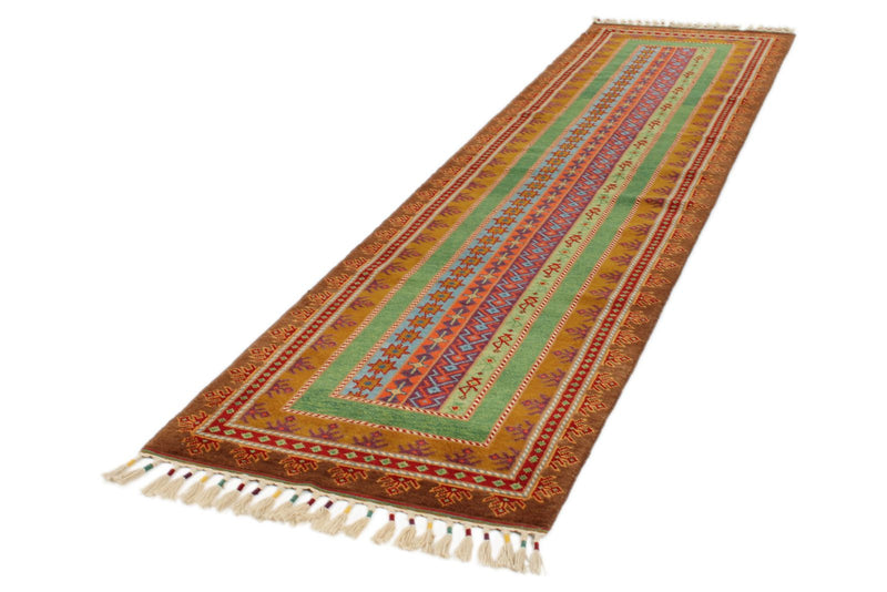 3x11 Multicolor Turkish Tribal Runner