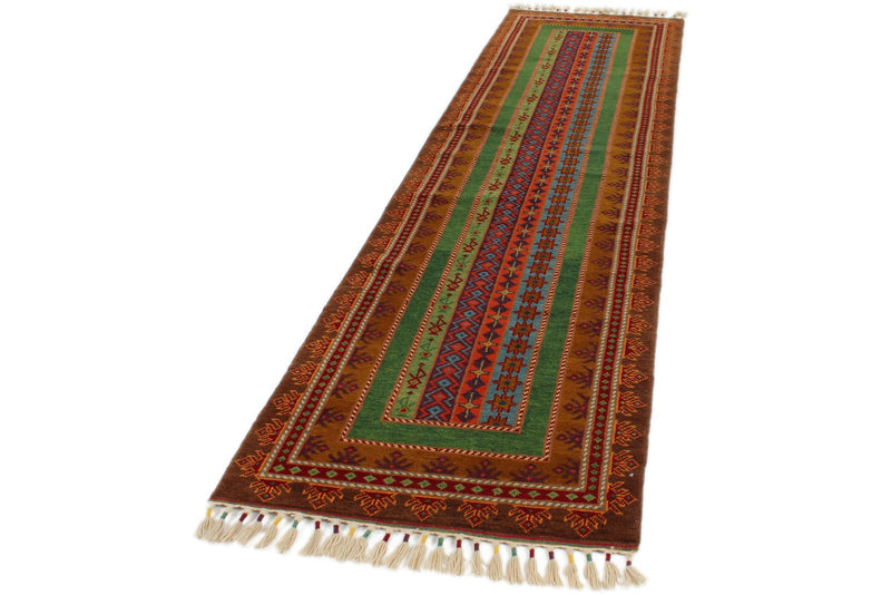 3x11 Multicolor Turkish Tribal Runner