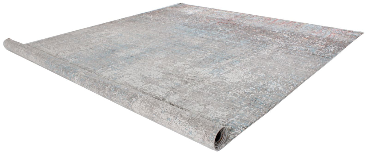 13x20 Gray and Multicolor Turkish Antep Rug
