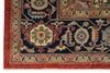 9x11 Red and Navy Persian Rug