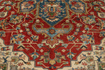 9x11 Red and Navy Persian Rug