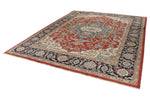 9x11 Red and Navy Persian Rug