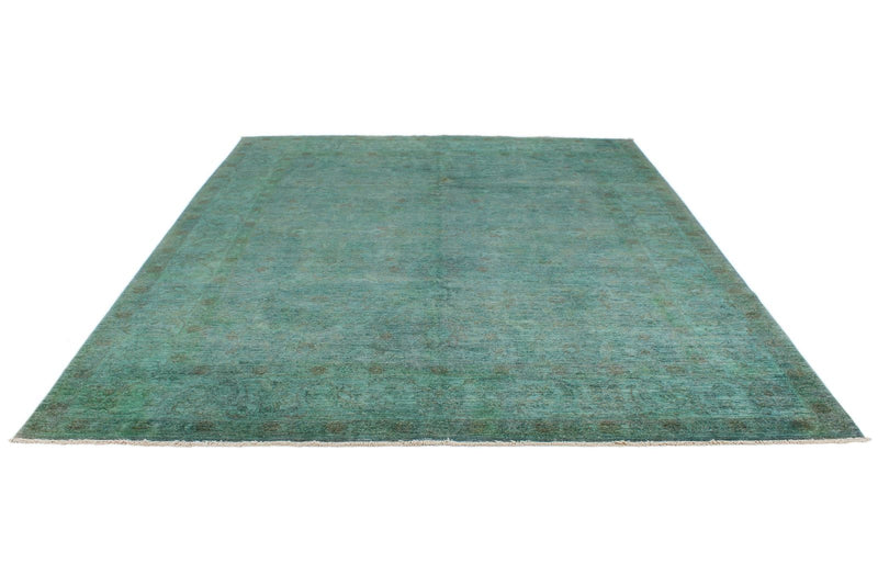 8x10 Green Anatolian Traditional Rug