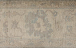 9x12 Beige and Ivory Turkish Oushak Rug