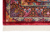 5x7 Burgundy and Multicolor Turkish Silk Rug