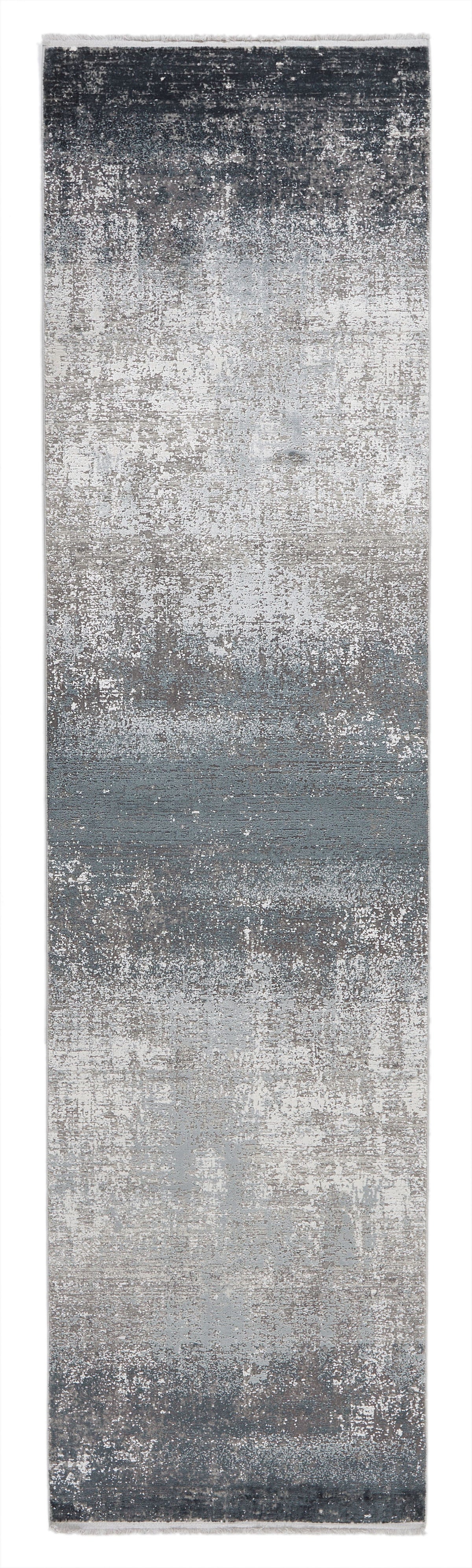 3x10 Gray and Ivory Turkish Antep Runner