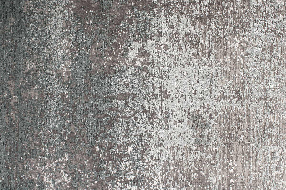 3x10 Gray and Ivory Turkish Antep Runner