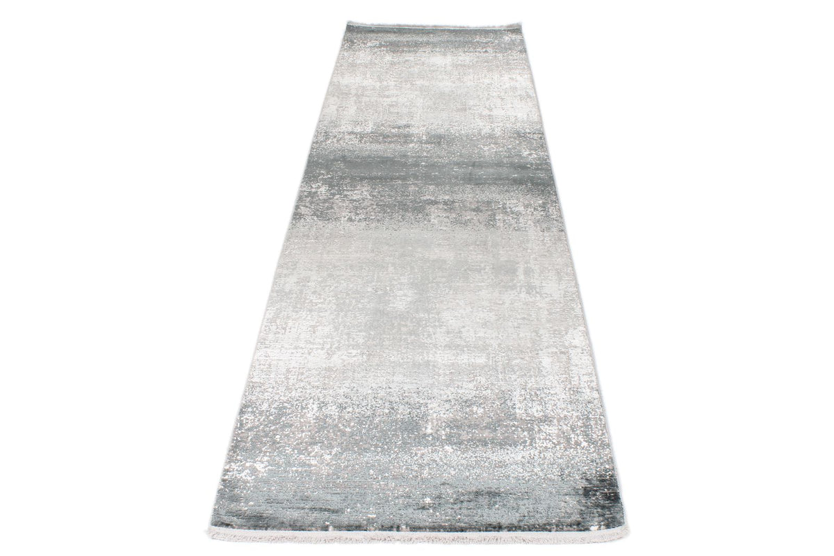 3x10 Gray and Ivory Turkish Antep Runner