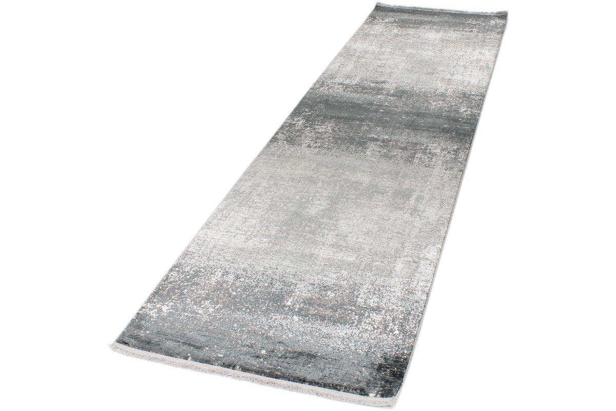 3x10 Gray and Ivory Turkish Antep Runner