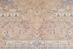 7x10 Brown Turkish Silk Rug