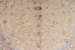 7x10 Brown Turkish Silk Rug