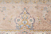 7x10 Brown Turkish Silk Rug