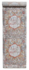 3x10 Gray and Multicolor Turkish Antep Runner