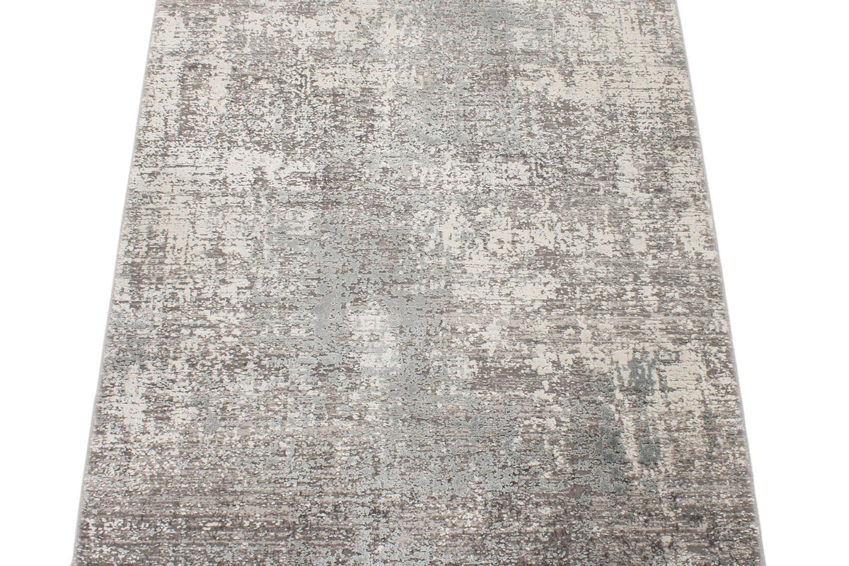 3x13 Gray and Ivory Turkish Antep Runner