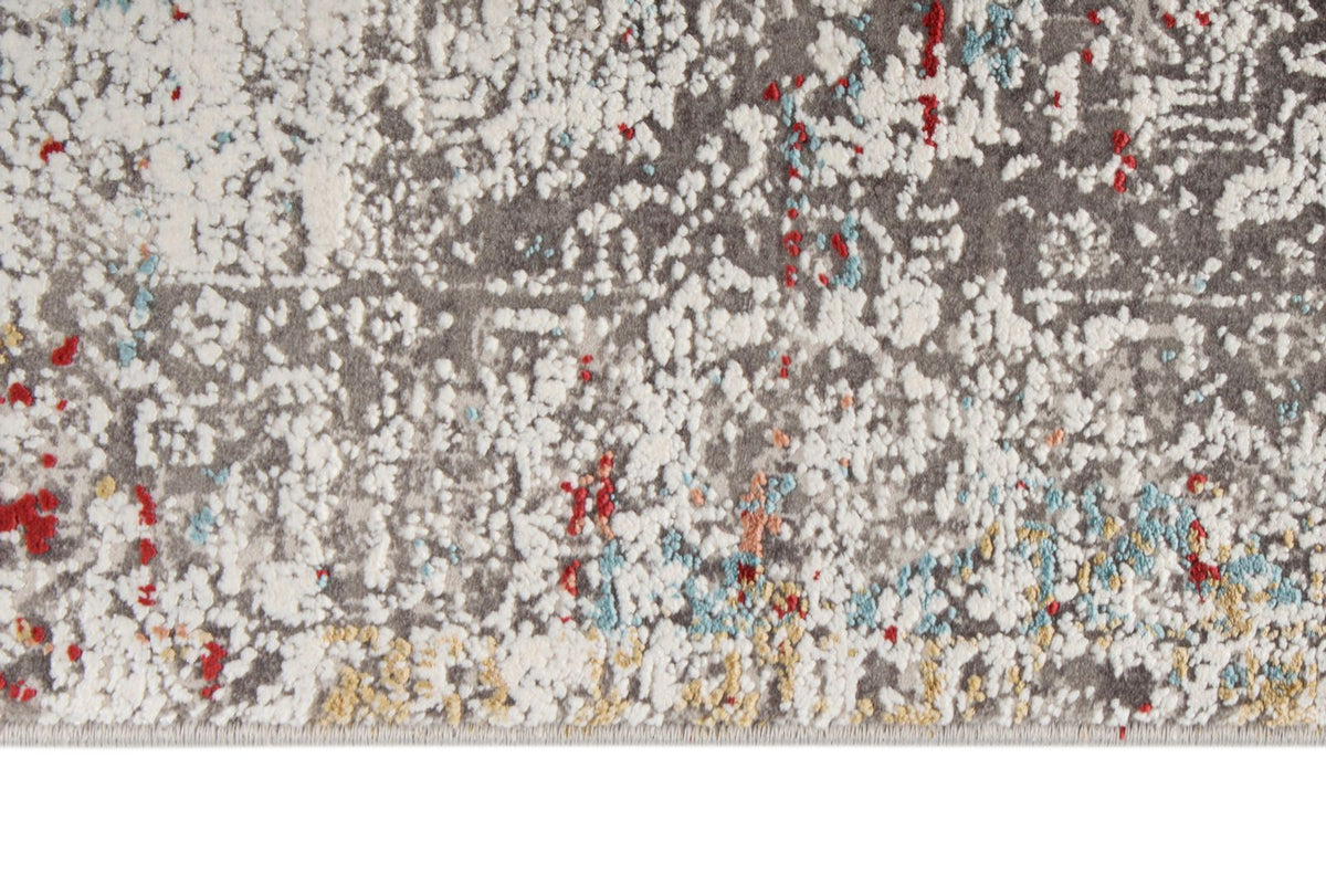 3x13 Gray and Ivory Turkish Antep Runner