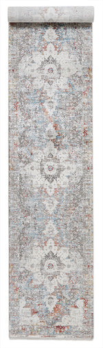 3x13 Gray and Ivory Turkish Antep Runner