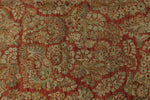 12x17 Rust and Light Blue Persian Rug