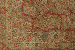 12x17 Rust and Light Blue Persian Rug