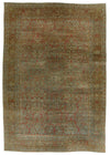 12x17 Rust and Gray Turkish Oushak Rug