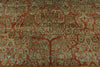 12x17 Rust and Gray Turkish Oushak Rug