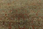 12x17 Rust and Gray Turkish Oushak Rug