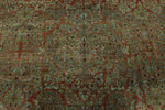 12x17 Rust and Gray Turkish Oushak Rug