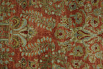12x17 Rust and Gray Turkish Oushak Rug