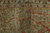 12x17 Rust and Gray Turkish Oushak Rug