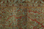 12x17 Rust and Gray Turkish Oushak Rug