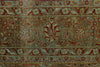 12x17 Rust and Gray Turkish Oushak Rug