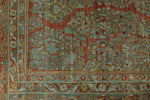 12x17 Rust and Gray Turkish Oushak Rug
