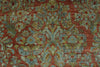 12x17 Rust and Gray Turkish Oushak Rug