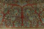 12x17 Rust and Gray Turkish Oushak Rug