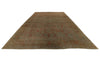 12x17 Rust and Gray Turkish Oushak Rug